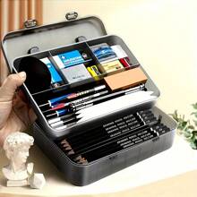 12/25/32pcs Sketch Drawing Pencil Set, Black & White Charcoal Pencils, Art Supplies For Adults & Students - Sets - View 9