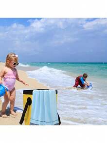 دلو تخزين مياه محمول قابل للطي 20 لتر - من البي في سي، مناسب للتخييم والصيد والسفر والبستنة الخارجية