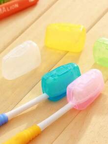 1pcs/3pcs/5pcs Toothbrush Case Mixing Portable Tooth Brush Cover Holder Toothbrush Hygiene Care Outdoor Supplies Random Color For Travel Toothbrush Case Travel Hiking Camping Covers Protector Suitable For Outdoor Travel And Household Bathroom Organizer Accessories Home Gadget School Supplies School Stuff For College Dorm For Student Toothbrush Cover Toothbrush Cases Toothbrush Toothbrush Protector For Travel Bathroom Travel Essentials For Travel Accessories For Holiday Vacation Holiday Essentials Mini Perfume For Women Perfume For Men Perfume Beach Bottle Travel Must Haves Summer School Accessories Back To School Back To School Supplies ﻿ - Ngắn nhiều màu 5 chiếc - Xem 2