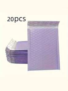 30pcs Purple Bubble Mailers, 4.3" X 7.5", Padded Polyethylene Bubble Mailing Envelopes, Small Business Packaging, Shipping Envelopes, Padded Envelopes, Mailing Envelopes, Shipping Supplies