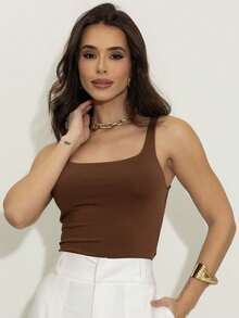 Simple None Beach - Rust Brown - View 6