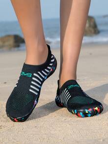 ZVB Couples Water Shoes Suitable For Barefoot Lovers, Soft-Soled Women's Beach Shoes For Swimming, Diving, Outdoor Quick-Drying Summer Sandals, Fishing Water Shoes, Breathable Wading Shoes