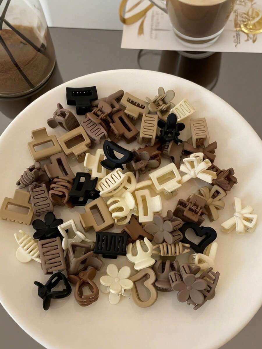 10/20/30 chiếc kẹp tóc nơ dễ thương 2,5cm cho nữ kẹp tóc mái nhỏ phụ kiện phụ kiện tóc thời trang kẹp tóc vuốt tóc phụ kiện mùa thu kẹp tóc mùa thu phụ kiện mùa đông cho trang phục đi nghỉ phụ nữ - Nhiều màu - Xem 1