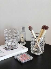 1 件抽屉式化妆品收纳盒，多功能桌面化妆品整理盒，多层梳妆台护肤品架，香水和口红收纳盒，大容量防水塑料收纳盒礼品盒，趣味礼品，收纳，适用于假日海滩、浴室收纳、卧室收纳，大容量 - 白色 - 查看 10