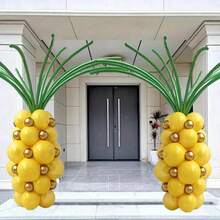 67 piezas Globos de látex con forma de piña, adecuados para fiestas de cumpleaños