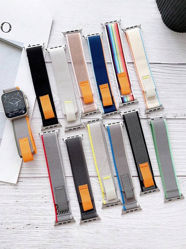 Alpine Loop Band Sport Braided Strap Compatible With Apple Watch Band 46mm 42mm 49mm 44mm 45mm 41mm 40mm 38mm, Casual Men Wristband Compatible With IWatch Series 10 9 8 7 6 5 SE 4 3 2 1, Soft Breathable Bracelet Smart Watch Accessories Gift For Students Returning To School, Party Festival Gift, Valentine's Day Gift, Men Gift