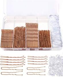 300 件/套发夹套装，100 个发夹，100 个棕色发夹和 100 个发带，发髻发夹，U 形发夹发夹，卷发器，卷发刷，滚筒，卷发产品，卷发器，卷发滚筒，卷发工具，卷发滚筒，卷发，无热卷发，无热卷发，卷发器，理发师，卷发器，理发配件，滚筒，卷发产品，卷发器，美发设备滚筒，配件，卷发，卷发工具，卷发滚筒，圣诞节，卷发，卷发器，卷发滚筒，无热卷发，无热卷发，滚筒，卷发器，卷发产品，卷发，卷发滚筒，卷发工具，无热卷发器，头发，配件，美发产品，美发工具，美发用品，护发，卷发刷、理发器、理发配件、美发设备、无热卷发器、旅行必需品、发型、美发 - 彩色 - 查看 16