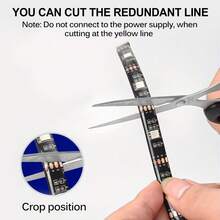 1pc LED Bicycle Frame Light Strip - Battery Powered (Batteries Not Included), Suitable For Bicycles, Tricycles, Motorcycles - Switch Control, No Plug Needed - Great For Night Riding, Christmas, Halloween, Thanksgiving, Independence Day Decoration, Bicycle Accessories | Decorative Lighting | Battery Powered Light