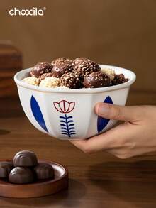 choxila 1个中东风格甜点碗/杯，郁金香或椰子树图案，可用作茶几上的零食和水果托盘，高品质托盘，适合家庭聚会、下午茶、卧室、客厅和酒店使用。 - 甜點碗 - 查看 5