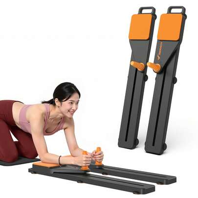 MERACH ピラティスボード 多機能腹筋マシン｜静音・滑り止め設計｜分解式アブトレーナー｜コアトレーニングに最適な家庭用ピラティスリフォーマー｜女性向けポータブルホームジム器具