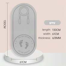 Aouloves Hopprep | Förtjockad yogamatta för aerobics | Tyst