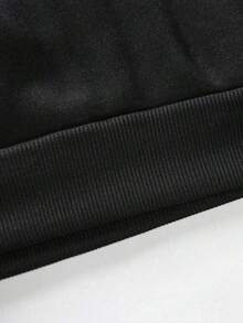 Sudadera con capucha térmica forrada con estampado de "Cool Rabbit" para hombres con cordón ajustable - Blanco - Ver 4