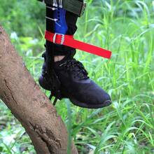 2 Gears Adjustable Safety Tree Climbing Spike Set Survival Hunting Climbing Tool - Black - View 8