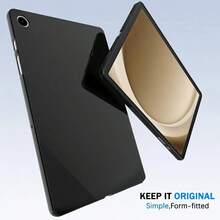 A Black Frosted Flat Plate Case, Suitable For Sam.Sung, Honor, IPad, And Hua.Wei Black Tablets. It Is A Black Protective Case For Tablets, A Scratch-Resistant Protective Case, A TPU Transparent Case, A Silicone Transparent Case, An Ultra-Thin Transparent Case, A Yellowing-Resistant Transparent Case, A Shock-Resistant Transparent Case, A Fingerprint-Resistant Transparent Case, And A Tablet Protective Cover.