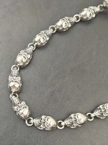 2025 New Model Original Double Snake Skull Pants Chain Fashion Male Woman Rock And Roll Y2K Luxury Accessories Key Chain