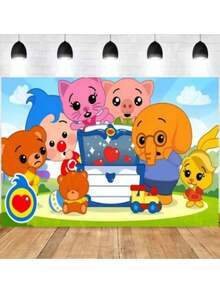 Animation P-Plim Photo Background For Photophones For Photos Art Paper Photography Background Backdrops Christmas - 白色 - 查看 1