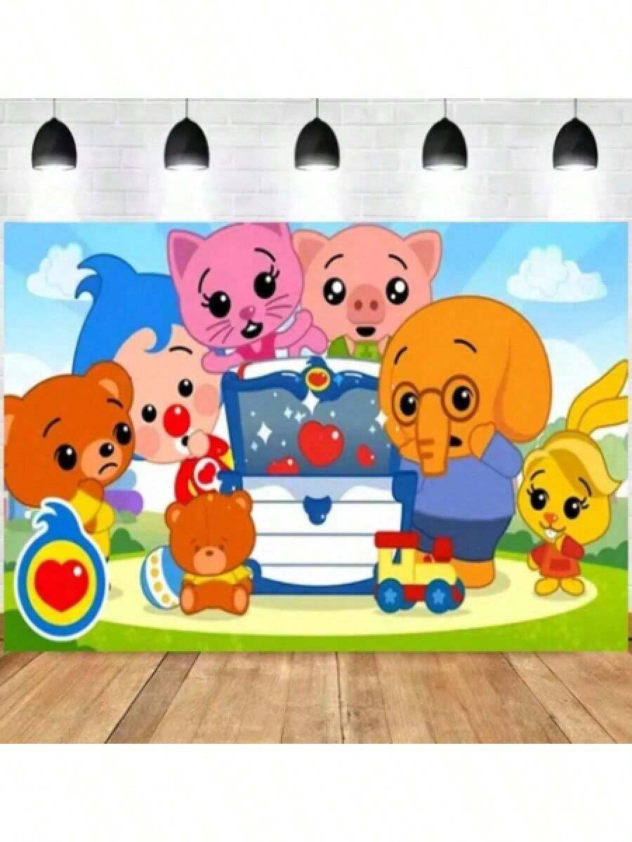 Animation P-Plim Photo Background For Photophones For Photos Art Paper Photography Background Backdrops Christmas - 白色 - 查看 1