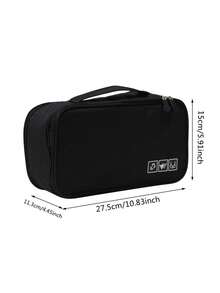 Travel Portable Storage Bag, Lightweight Zipper Organizer, Versatile Storage Bag For Underwear Travel Essentials Holiday Vacation Duffle Bag Luggage Suitcase Travel Bag For Women