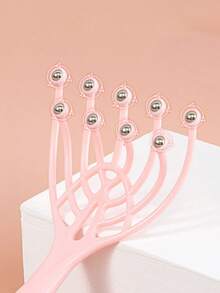 1/2Pcs Multi-Purpose Nine-Claw Head Massager, Massage Comb, Manual Scalp Roller Massage, Relaxing Stress Relief Scratching Head Comb, Convenient And Durable, Massage Comb For Manual Massage Of Head And Body, Relaxation, Daily Necessity, Portable, Suitable For Home, Travel, Sports, Camping, Manual Massage Tool