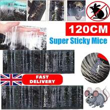 2 Pcs 1.2M Large Mice Mouse Rodent Catcher Rat Mouse Traps Indoor Super Strong Mice UK - Black - View 3