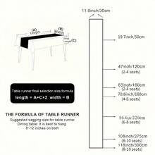 Nordischer Boho gestreifter Tischläufer: handgewebt mit Quasten, geeignet für Esstische, runde Couchtische und rustikale Heimdekoration, perfekt für Hochzeitsempfänge, Outdoor-Partys und Valentinstag-Dekorationen. Das rechteckige Design passt zur Heim- und Esszimmer-Dekoration, kann als Tischmitte für die Küche, dekoratives Tischzubehör und Landhausstil-Dekoration verwendet werden. Wunderschön gewebt, strapazierfähiger Stoff. - Rot - Übersicht 6