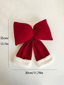 1pc 3D Bow Decor, Decorative Hanging Ornament, Available In S/M/L/XL Sizes, Suitable For Indoor Or Outdoor Party Decor, Wedding Decor, Valentine's Day