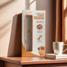 Nuevo afeitadora eléctrica de oro rosa para mujeres, recargable por USB, diseño de doble cuchilla para mejillas, labios, barbilla, línea del bikini y axilas, recortadora portátil, regalo perfecto para vacaciones, afeitadora de diamantes, totalmente automática - Multicolor - Ver 11