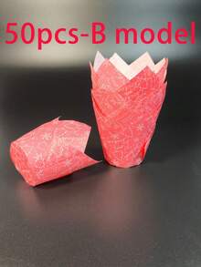 50 Stück/100 Stück Weihnachts-Themen Tulpen Cupcake Förmchen, fettdichte Backförmchen, geeignet für Weihnachten, Geburtstage und Feiertagspartys, unverzichtbar für Weihnachtsbäckerei! Weihnachten Weihnachtsdekoration Weihnachtspyjamas Weihnachtsgeschenke Weihnachtsdekoration