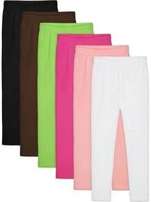 Black,Dark Brown,Coral,Hot Pink,Lime Green,White