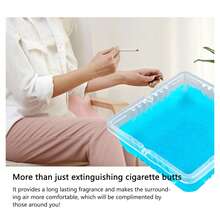 50件烟灰缸套装，多种尺寸可选，耐热材质，附赠烟灰砂，快速灭火，轻巧设计，方便放置和携带，适用于网吧、台球厅、酒吧、餐厅、酒店等公共场所 - 彩色 - 查看 10
