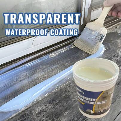 500ml Transparent Waterproof Sealant, RV Super Strong Invisible Sealant Glue - Suitable For RV, Car Leak Repair Coating, Indoor & Outdoor Use, Fast Drying & Durable