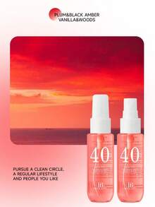 5 pezzi Spray aromaterapico brasiliano da 40ml (con confezione regalo), edizione limitata, profumatore d'ambiente per interni ed esterni. Balsamo profumato solido che può essere applicato sul corpo per coprire i cattivi odori. Con profumi a più strati, regala un piacere assoluto ed emette continuamente un aroma naturale, fresco e affascinante.