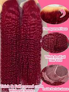 8-14Inch Deep Wave Bob Ginger Orange Lace Front Wigs Bob Human Hair Wig 14 Inch Orange13x4 Deep Wave Lace Frontal Bob Wigs Human Hair Pre Plucked 350# Colored Bob Wigs For Women Halloween Season - S99J - View 3