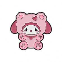 Sanrio 可爱珐琅别针 翻领别针 背包上的徽章 女士胸针 衣服礼物 珠宝 时尚配饰