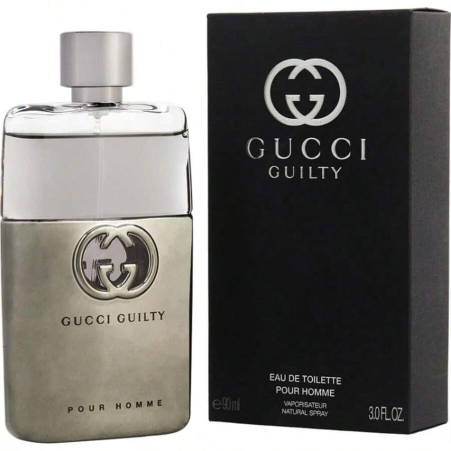 Gucci Guilty Pour Homme Eau De Toilette Spray Cologne For Men  3oz / 90ml - 3oz - View 1