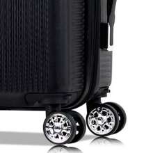 High Quality Carry-On Suitcase, 4 Double Wheels, 360 Degree Rotation, 9kg - Black - View 3