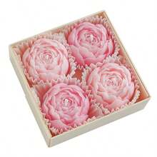 4pcs/Set Creative Rose Scented Candle Set - Perfect Valentine's Day Gift, Birthday Present & Souvenir