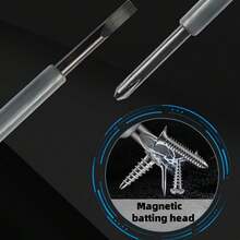 智能感应笔 十字笔 电工电压测试笔 家用电路连通性测试仪 螺丝刀笔 - 雙燈測電筆-智慧感應兩用螺絲起子 - 查看 8