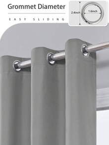 1 件遮光窗帘,带隔热衬里,适用于客厅、卧室、厨房、浴室、家居装饰、房间装饰 - 彩色 - 查看 10