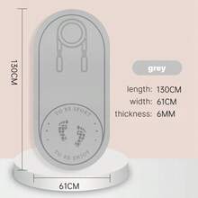 Aouloves Hopprep | Förtjockad yogamatta för aerobics | Tyst