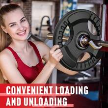 Weight Plates  Rubber Grip Plates 2Inch Cast Iron Grip Plates Bumper Plates For Strength Training Weightlifting Crossfit Weights For Home Gym