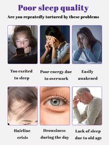 10ml, Herbal Sleeping Cream, Natural Herbs, Plant Extracts, Gentle Formula, Soothes The Mind And Helps You Sleep, Relieves Anxiety, Helps You Sleep Well All Night, Just Apply And Use, Solves Problems Such As Difficulty Falling Asleep, Frequent Night Awakenings, Insomnia And Anxiety, Etc. - Lavender Herbal Sleeping Balm - View 6