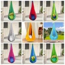 升级版多色舒适充气吊床，带座垫，可手洗，适合室内外休闲娱乐，是感恩节、圣诞节或新年庆祝活动的完美礼物