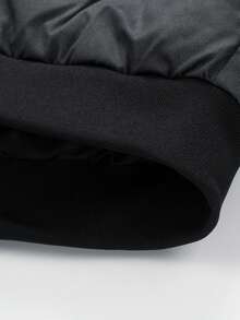 2025 New Men's Casual Hooded 2 In 1 Padded Coat, Winter , Fall - Black - View 9