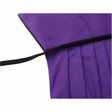 GRAJTCIN Costume Halloween Cape Adult, Two Sides Reversible High Collar Magician Hooded