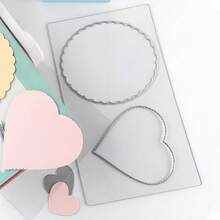 CYFUN DESIGN 1 对 8.9 X 6.1 X 0.12 英寸 / 15 X 8.8 X 0.12 英寸 / 12.7 X 8.8 X 0.12 英寸透明聚碳酸酯塑料切割板，适用于模切机