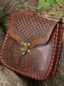 Medieval Retro Waist Bag Viking Style Hanging Belt Coin Purse Knight Fanny Pack Portable Men Women Money Pouch Costume Props Halloween