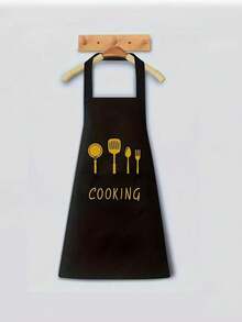 2 Stücke/1 Stück Premium Wasser- und Öl-beständige Kochschürze - langanhaltend, mit Besteckstaschen, anpassbare Einstellungen, perfekt für den Einsatz in Cafés, Restaurants und Heimküchen, ein stilvoller, vielseitiger Gegenstand, der unverzichtbar ist
