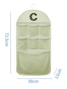 Túi treo tường đựng đồ lót, ngăn cửa ký túc xá, tủ quần áo, tất, áo ngực - nhiều màu - Xem 10