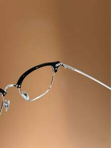 "LILY"Series Blue Light Glasses For Woman, Fashion Computer Glasses On Office Reduce Eye Strain Anti Migraine For Working Reading,Safety Glasses Blue Light Blocking Glasses  Protection Computer Gaming Glasses   Women Cute Light Weight Red Frame Oversized Non Prescription Small Face Square Cat Eye  Reduce Eye Fatigue On Computers, TVs, Phones, And Games, Suitable For Computer Lense Screen Protector Plain Glasses   Clear Lens Glasses Blue Light   Light Blocking Glasses Blue Light Glasses Light Glasses For For Women Men  Light Glasses For    Glasses For Women  99 Blue Light  Glasses For Woman - 銀色 - 查看 3